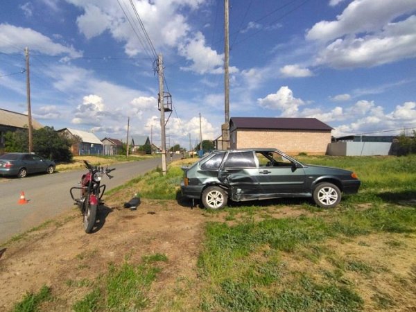 В Сорочинском городском округе произошло ДТП с участием несовершеннолетних