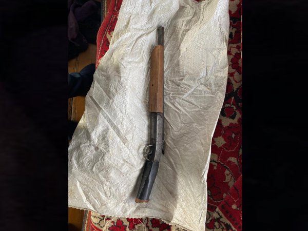 Сотрудники полиции изъяли обрез у жителя Шарлыка