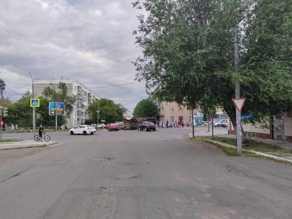 В Оренбурге перевернулся пассажирский автобус