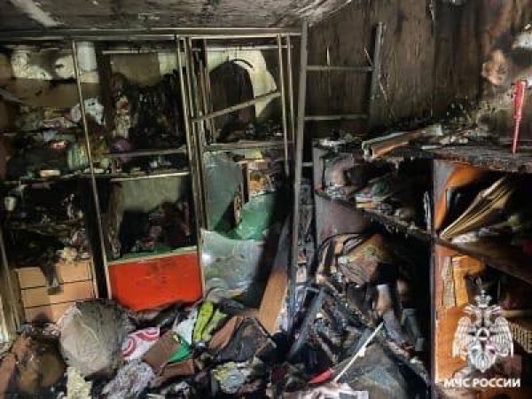 Четыре человека спасли при пожаре в Оренбурге