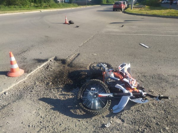 В Оренбуржье завели дело в связи со смертью мотоциклиста