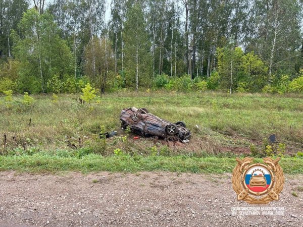 На автодороге Уфа-Янаул в Башкирии погиб пассажир «Хёндэ Соната»
