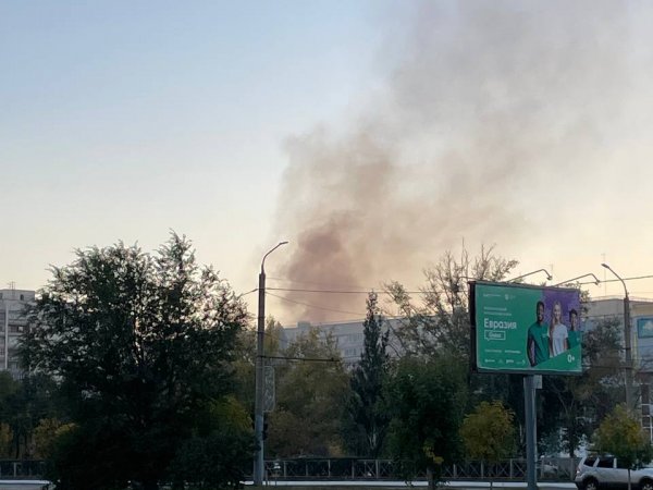 В Оренбурге на Терешковой загорелась квартира
