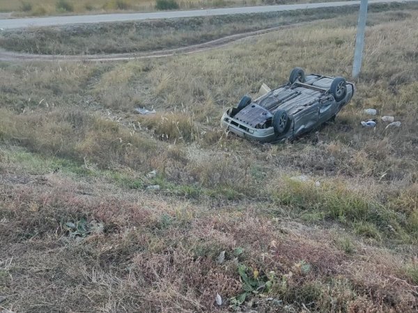 В Соль-Илецком районе «десятка» вылетела в кювет
