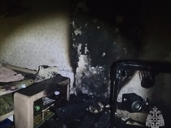 В Бузулуке при пожаре в многоэтажке спасли трех человек