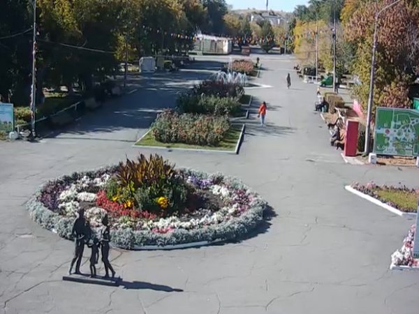 Web-камера в центральном парке города Орска