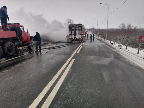 В Соль-Илецке в ДТП погибли водители двух большегрузов
