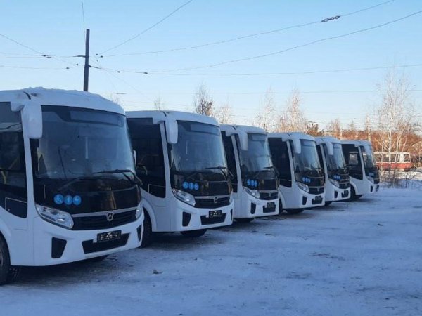 В Орск поступило 15 новых автобусов