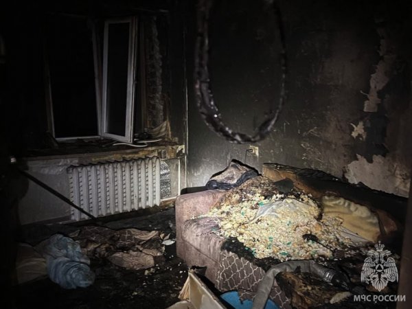 7 человек спасли при пожаре в Оренбургском районе