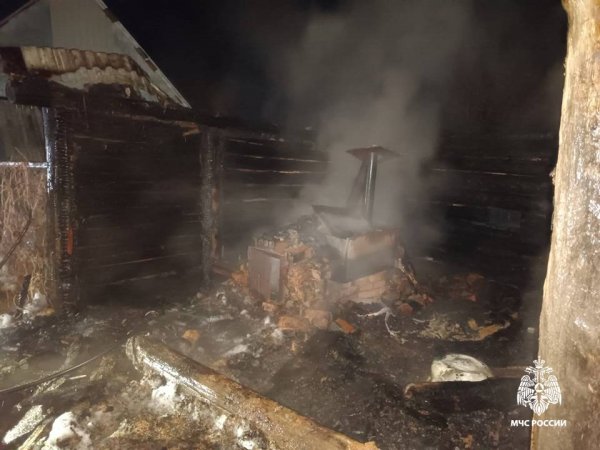 За сутки в Оренбуржье потушили 10 пожаров