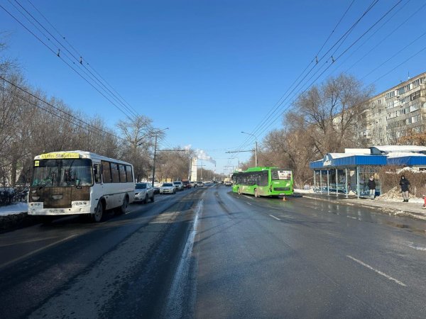 В Оренбурге автобус наехал на женщину