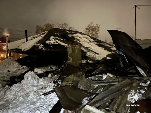В Бузулуке спасли двух человек на пожаре