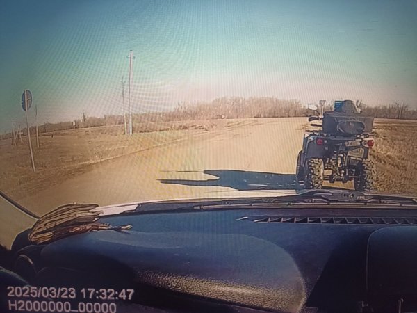 В Первомайском районе 11-летний ребенок ехал за рулем квадроцикла