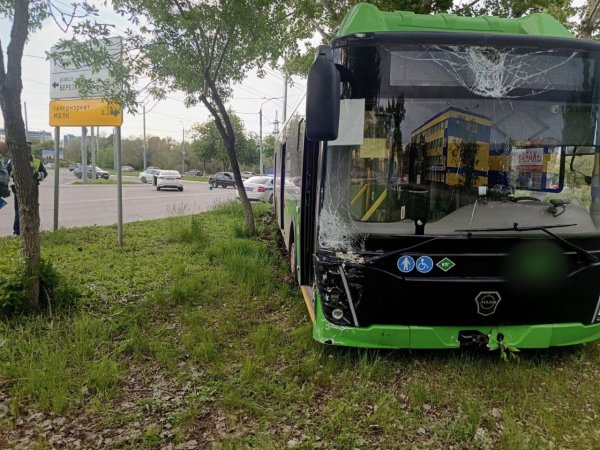 В Оренбурге 60-летняя пассажирка автобуса пострадала в ДТП