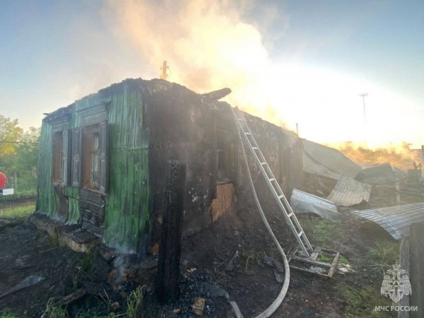 В Переволоцком районе в сгоревшем доме нашли труп женщины