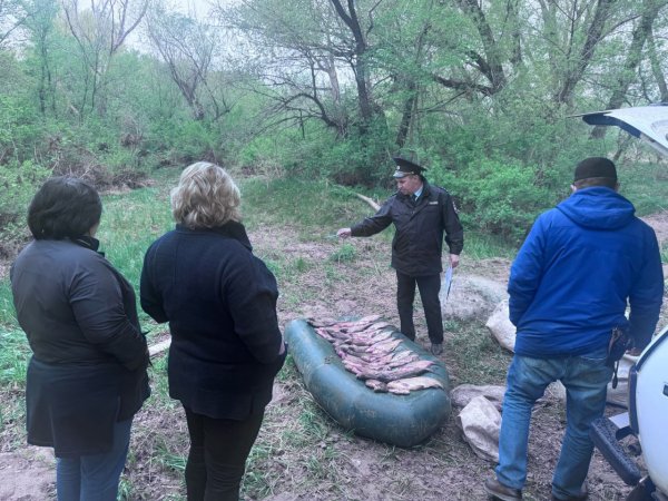 В Оренбуржье поймали браконьера с 33 лещами