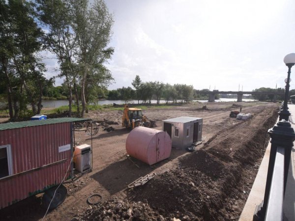 В Оренбурге готовят городской пляж к купальному сезону
