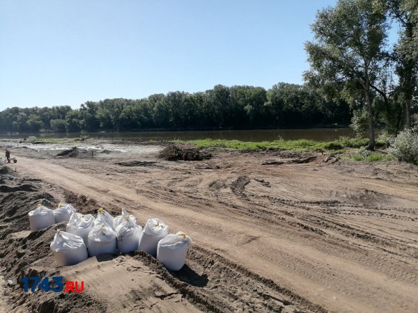 Новый пляж в Оренбурге появится на Урале в районе автомобильного моста