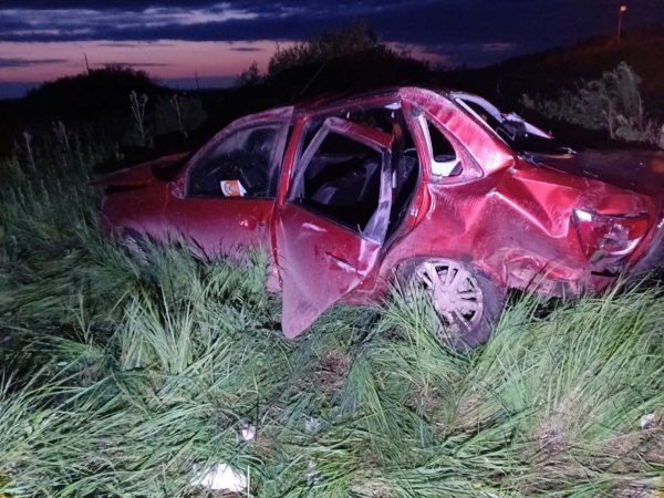Два молодых человека пострадали в аварии под Бугурусланом