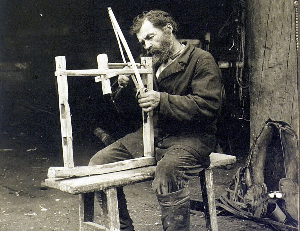 Крестьянин Оренбургской губернии, 1908 год. Фото российского ученого-этнографа Михаила Круковского