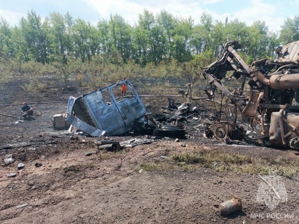 2 человека погибли в жуткой аварии на Оренбургской трассе под Сорочинском
