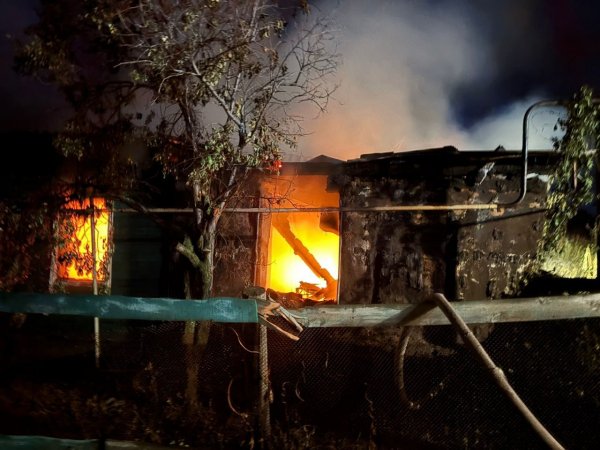 В пожаре в Оренбургской области погибла 31-летняя девушка
