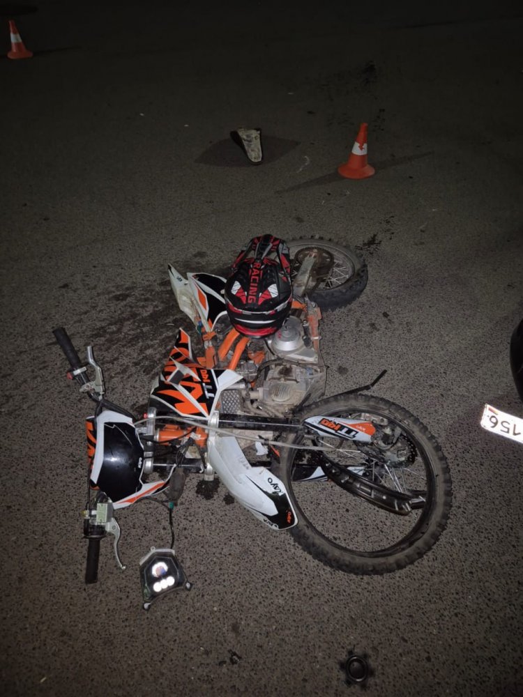 В Бузулуке разбился подросток на питбайке 