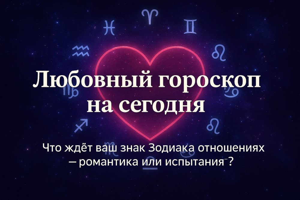 Любовный гороскоп на сегодня