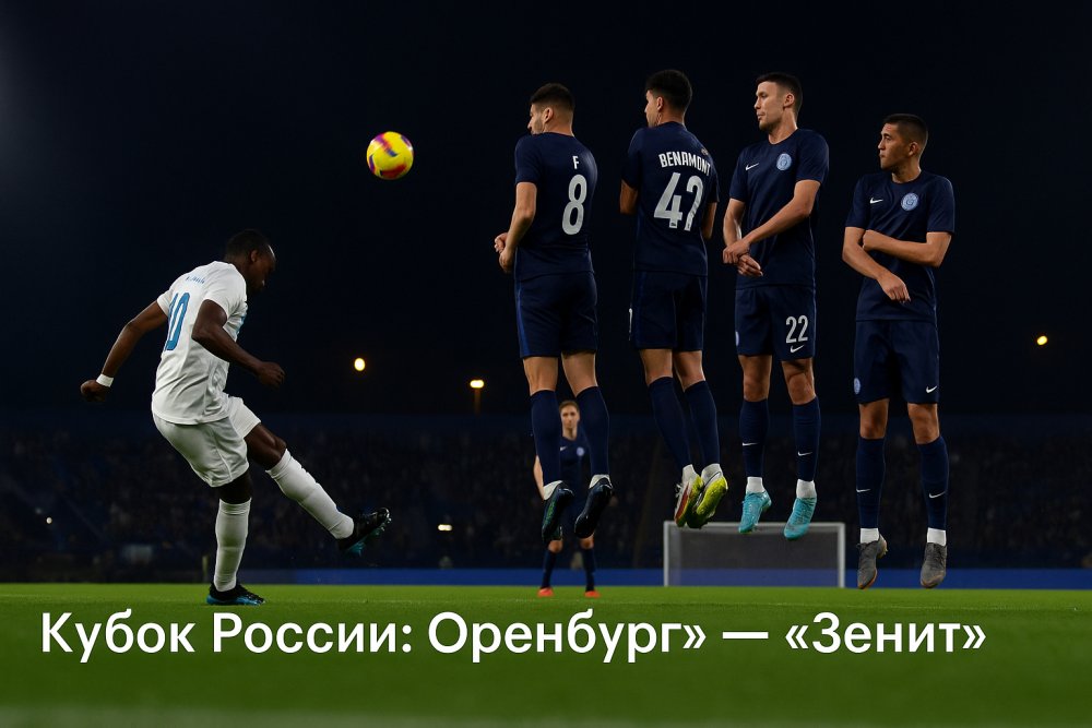 Оренбург — Зенит: идёт второй тайм, хозяева пытаются вернуться в игру