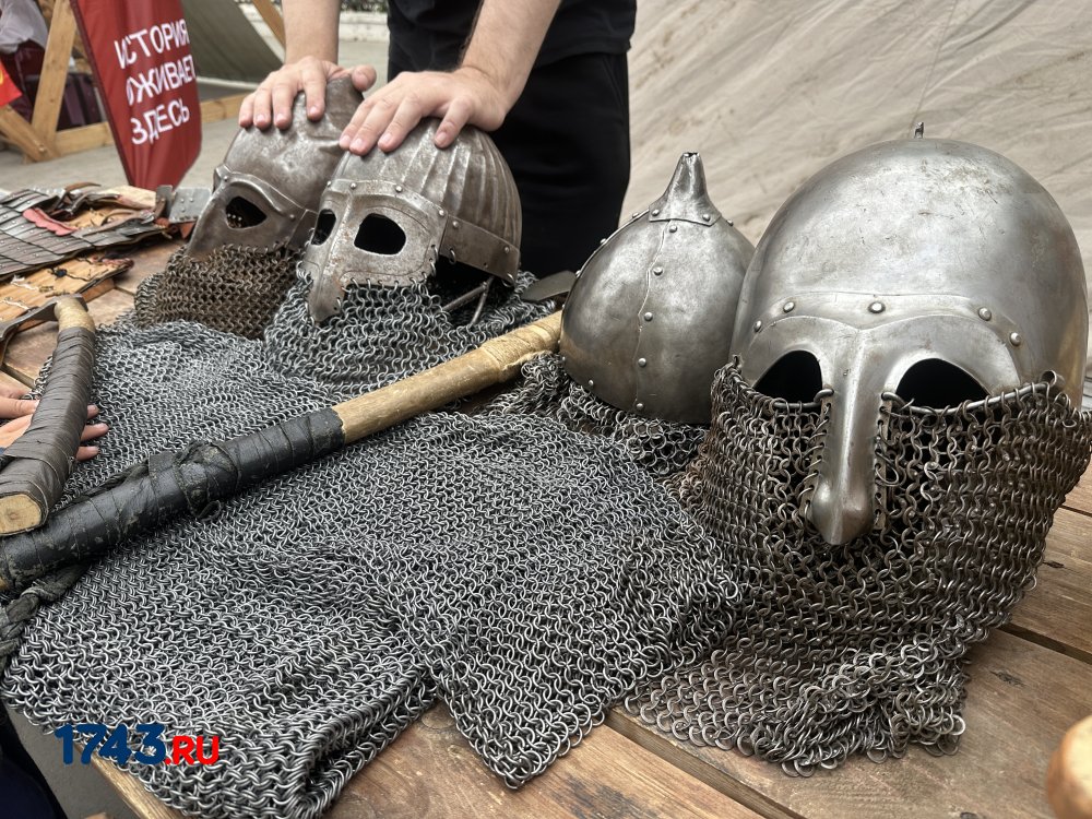 Оренбуржцы на историческом фестивале в День города