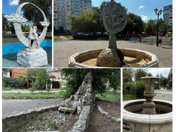 Заброшенные фонтаны Оренбурга. Фото 1743.ru