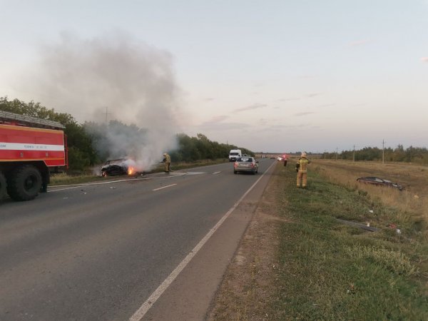Жуткое ДТП произошло в Курманаевском районе: погибли мужчина и девушка-подросток