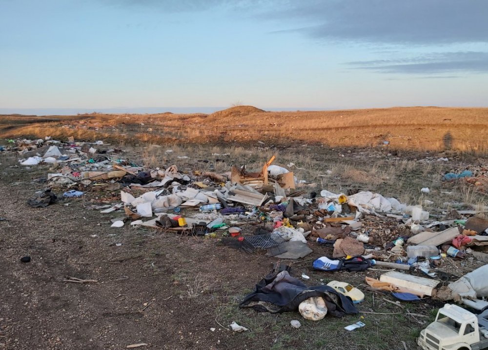 Стихийная свалка — неотъемлемая часть сельского пейзажа в Оренбуржье. Фото 1743.ru Стихийная свалка — неотъемлемая часть сельского пейзажа в Оренбуржье. Фото 1743.ru