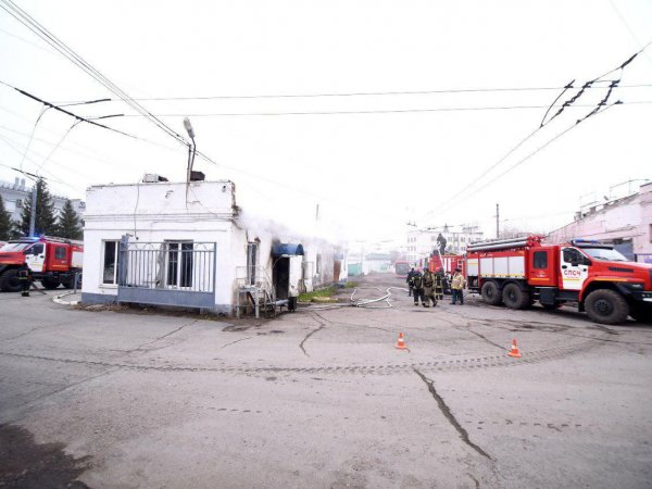 Мэрия Оренбурга: На работу депо пожар не повлияет