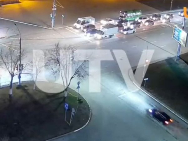 Массовое ДТП на Гагарина: видео с камер наблюдения