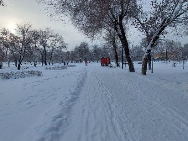В Оренбурге выпадет снег