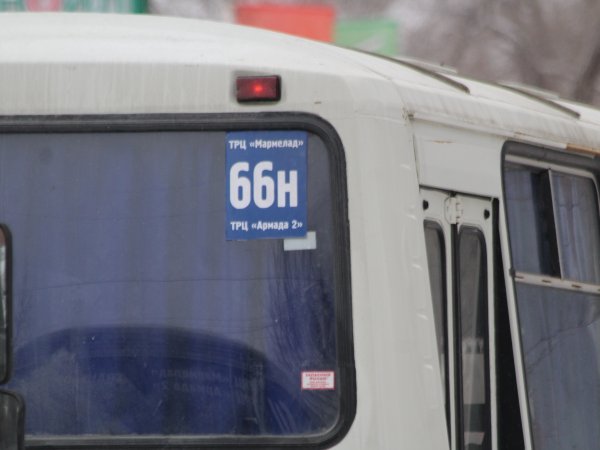 Автобус 66н в Оренбурге