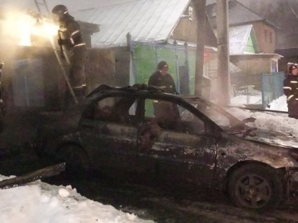 В Оренбурге на пожаре погиб мужчина