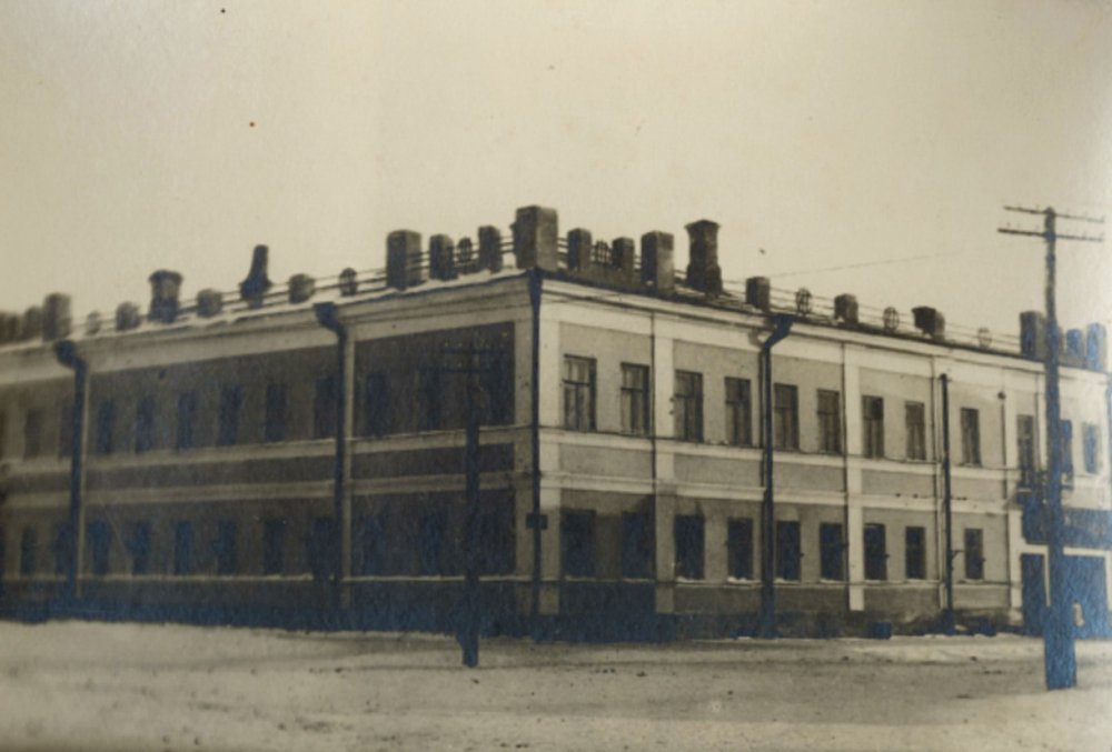 Беловская тюрьма в начале XX века, фото их фондов губернаторского музея