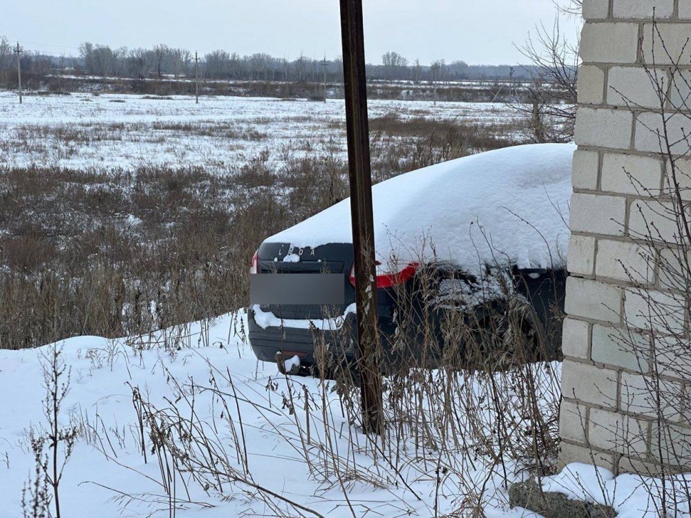 «Лада Гранта», которую угнал оренбуржец; фото: УМВД по Оренбургской области 