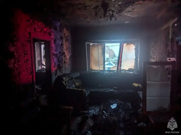 В Оренбургской области на пожаре погиб мужчина