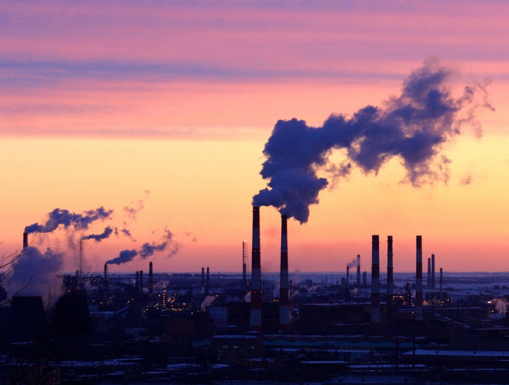 Промышленный пейзаж Оренбуржья. Фото 1743.ru