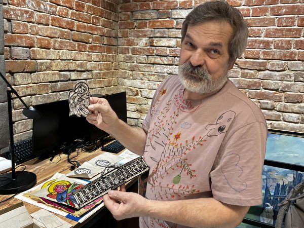 «Оренбургу без ангелов — никуда»! Известный художник отыскал новый символ города