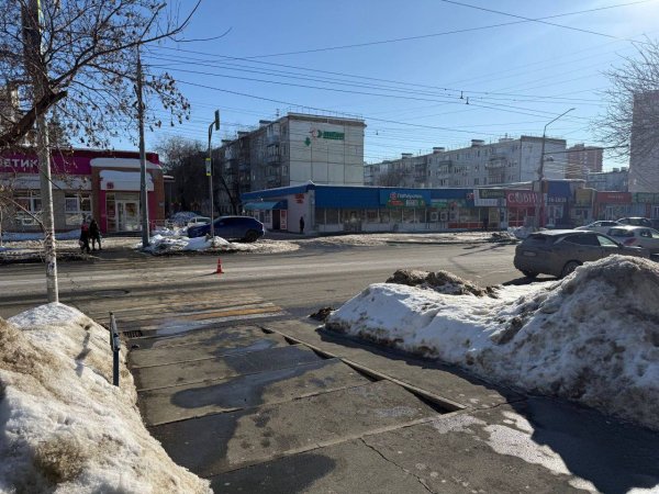 В Оренбурге иномарка сбила пешехода на «зебре»