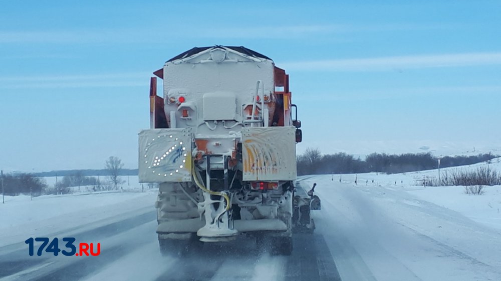 Трасса Орск - Оренбург 