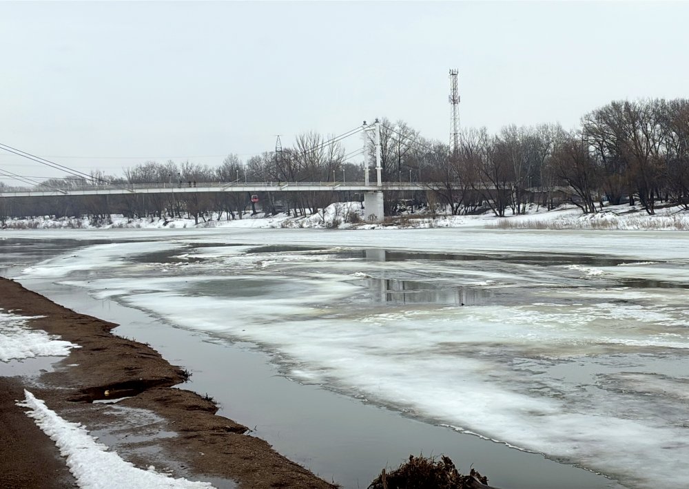 Урал в Оренбурге 25 марта 2026 года. Фото 1743.ru