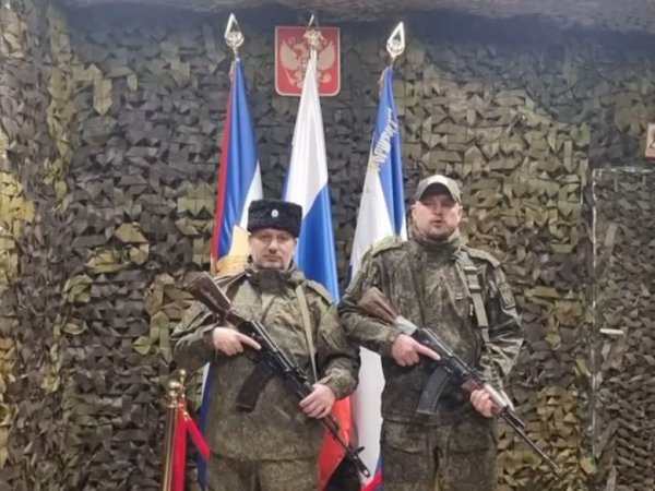 Бойцы Оренбургского казачьего добровольческого батальона поздравили женщин с 8 марта