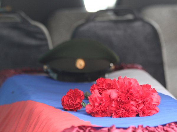 погребение погибшего участника СВО