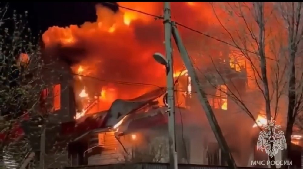 Фото МЧС,  пожар в Ростошах