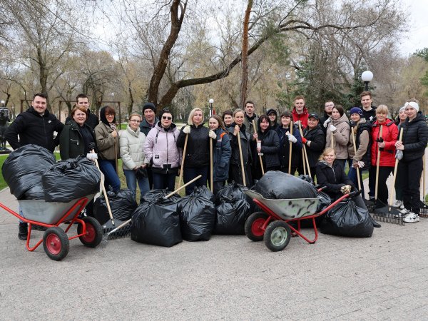 Энергетики Группы «Т Плюс» провели серию субботников в Оренбурге